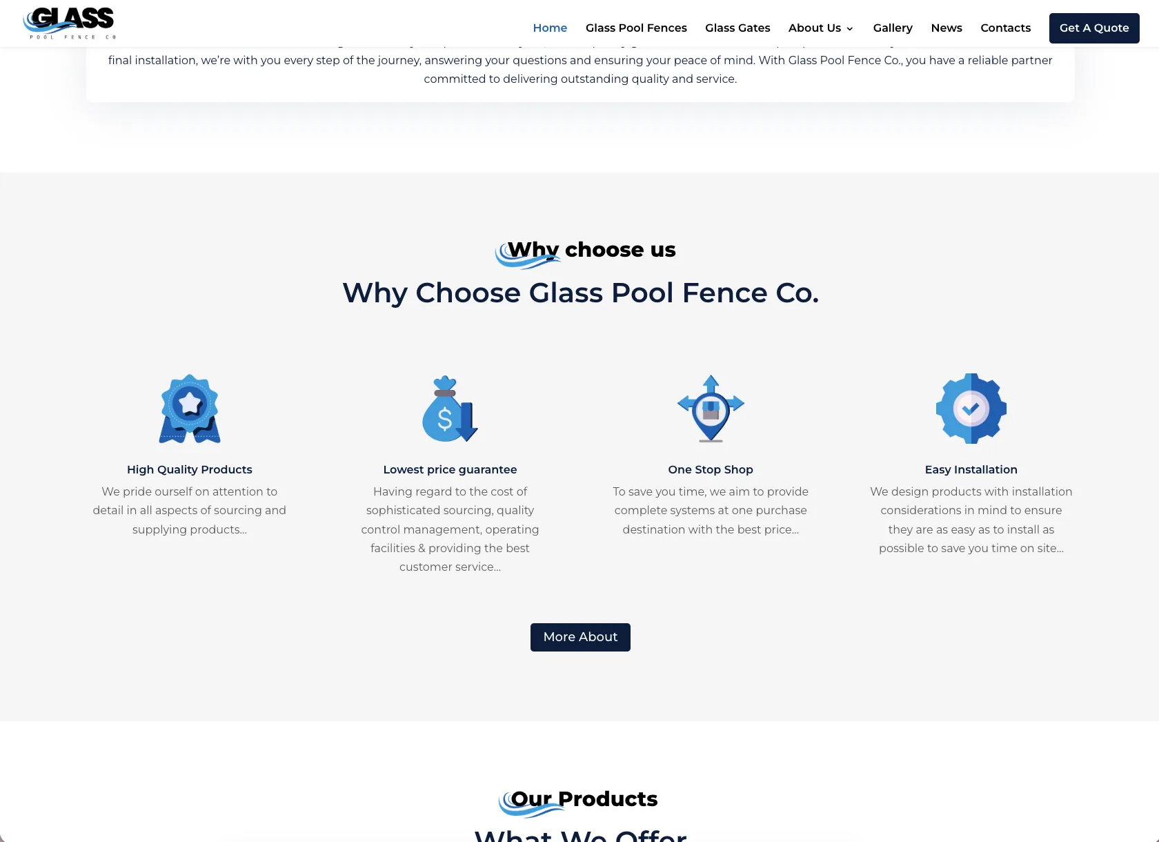 Glass Pool Fence Co.