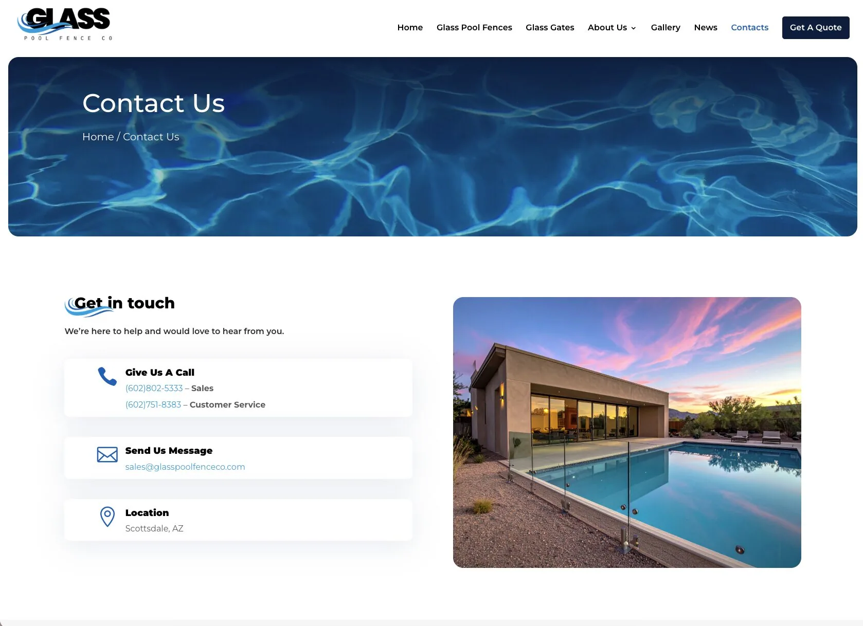Glass Pool Fence Co.